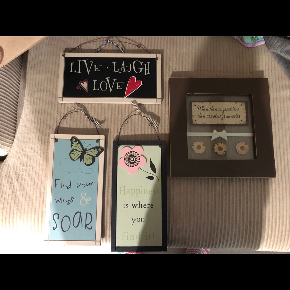 4 pieces art